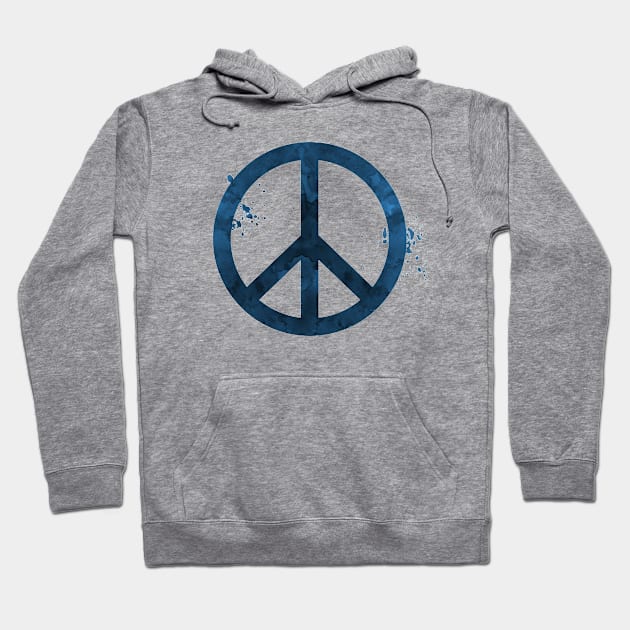 Peace symbol Hoodie by TheJollyMarten